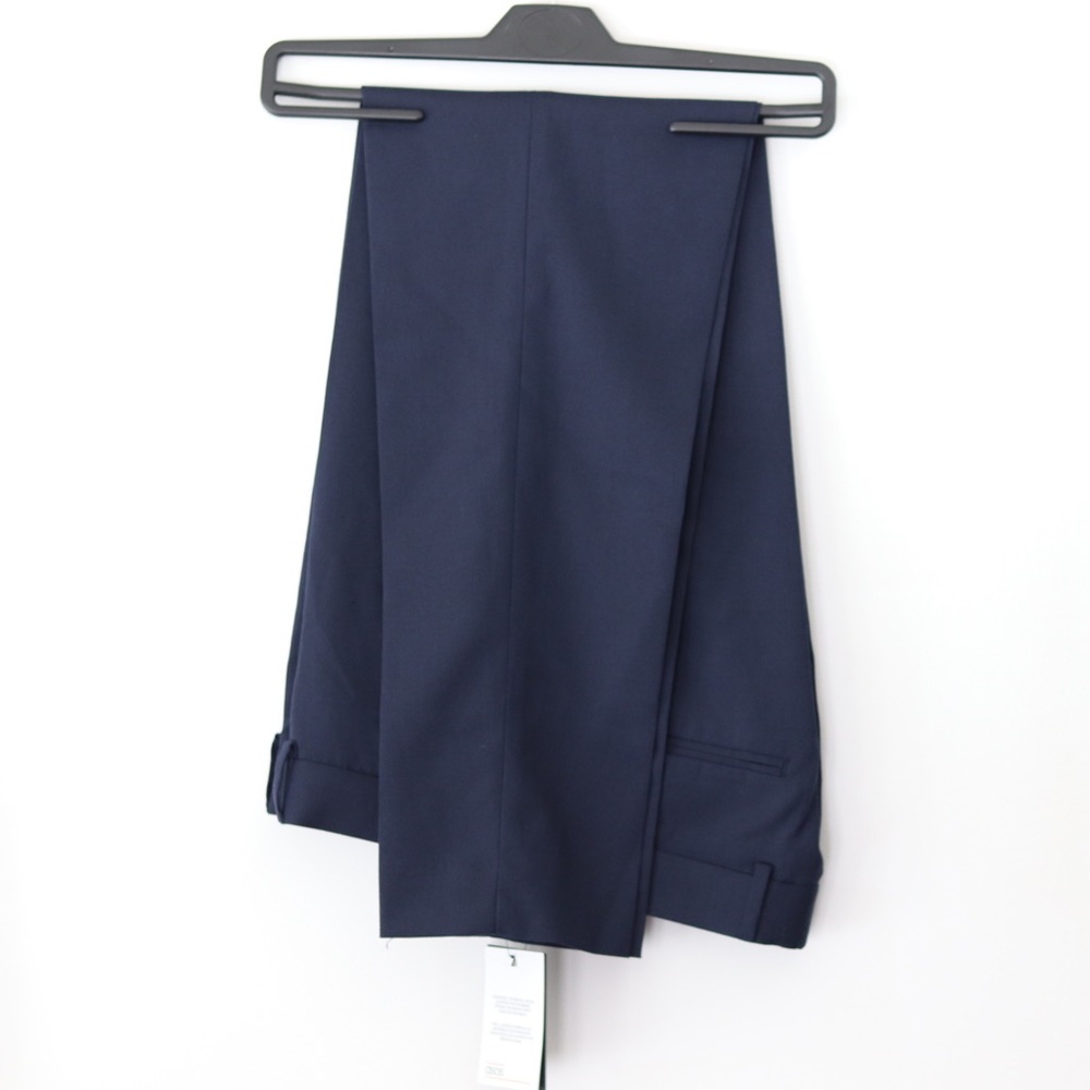 ASOS slim fit navy blue dress pants. 32x30